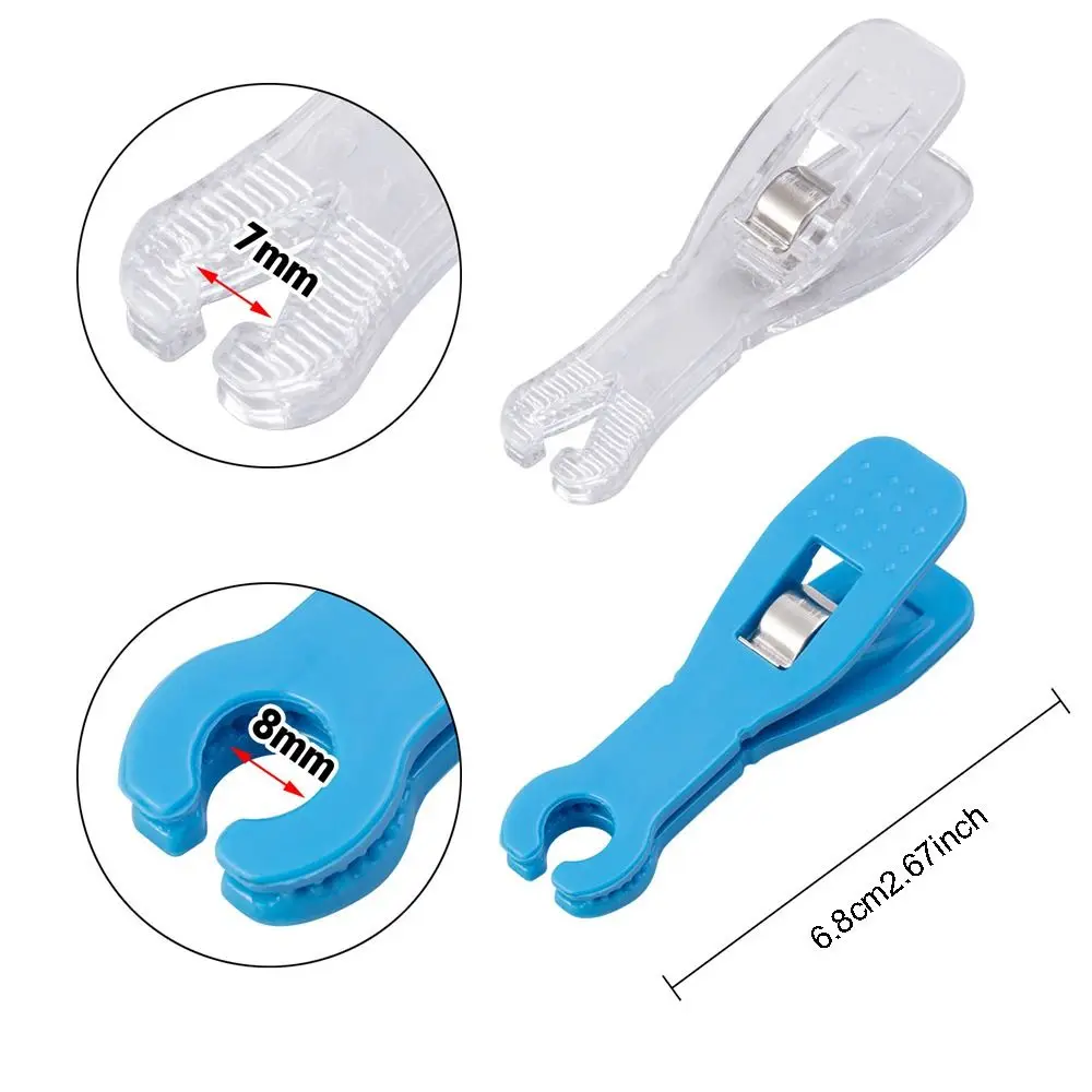 Body Jewelry Tool Acrylic Piercing Clamp Disposable Professional Tool Close Ring Needle Pipe Triangle Forceps