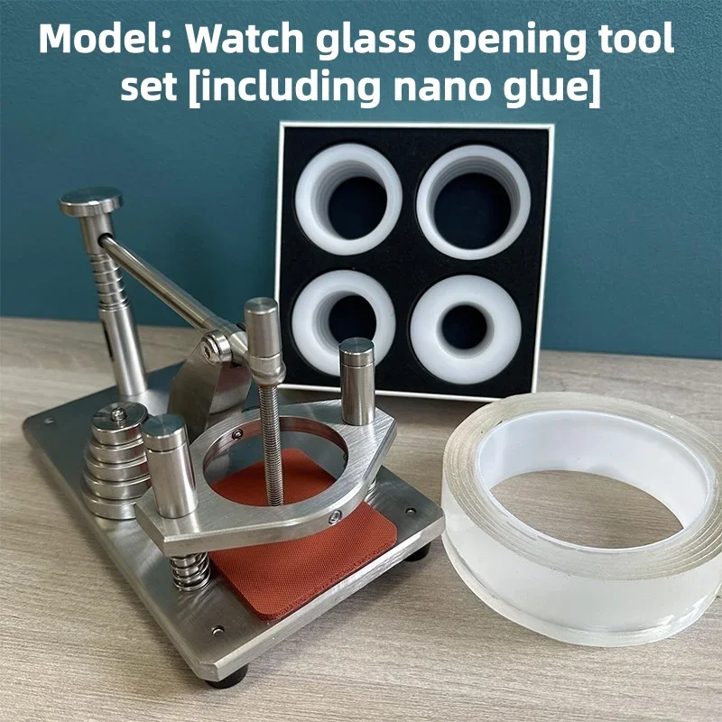 Watch Crystal Removing Tool 18–45mm Stainless Steel Manual Watch Glass Opener Watchmaker Repair Tool