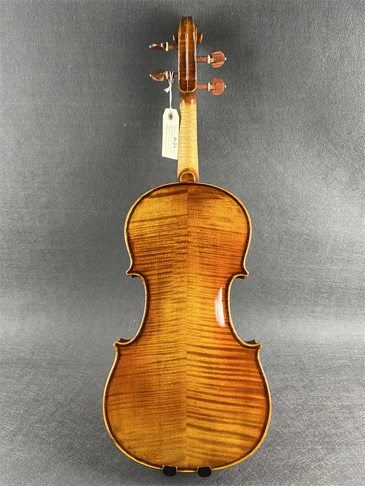 Actual Photo Professional Musician Use 100% Hand Made Violin Stradivarius “Messiah” 1716 Model Copy from 20 Years Wood A192