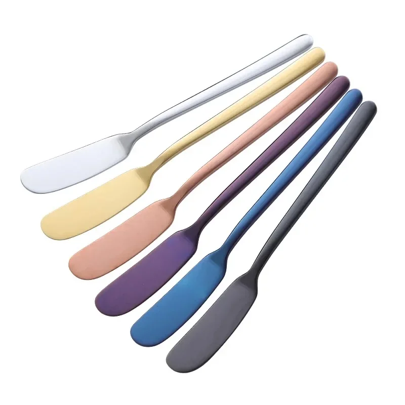 Stainless Steel Butter Knife: Ideal for Cream, Jam, Desserts, Toast, Breakfast, Cheese & Bread