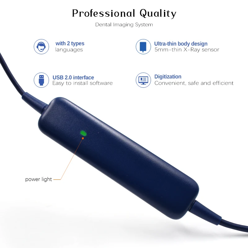 JUMTOP Dental Digital Sensor CMOS APS Imaging Plate Scanning Sensor