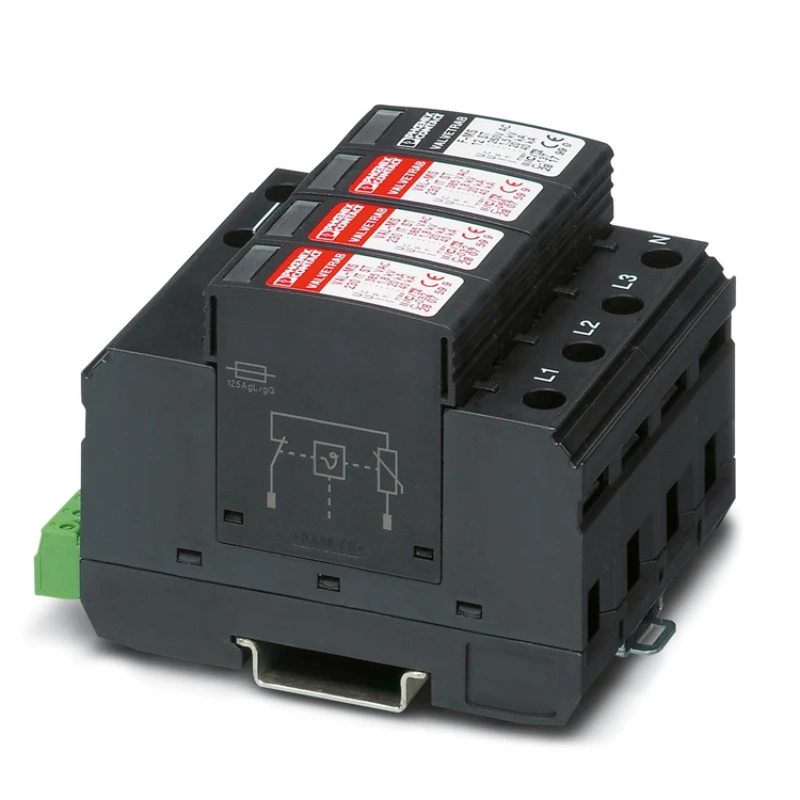 Type 2 Surge Charger 2858551-VAL-MS 230IT/3 + 1-FM Phoenix Contact Surge Protector 3 + 1 Circuit