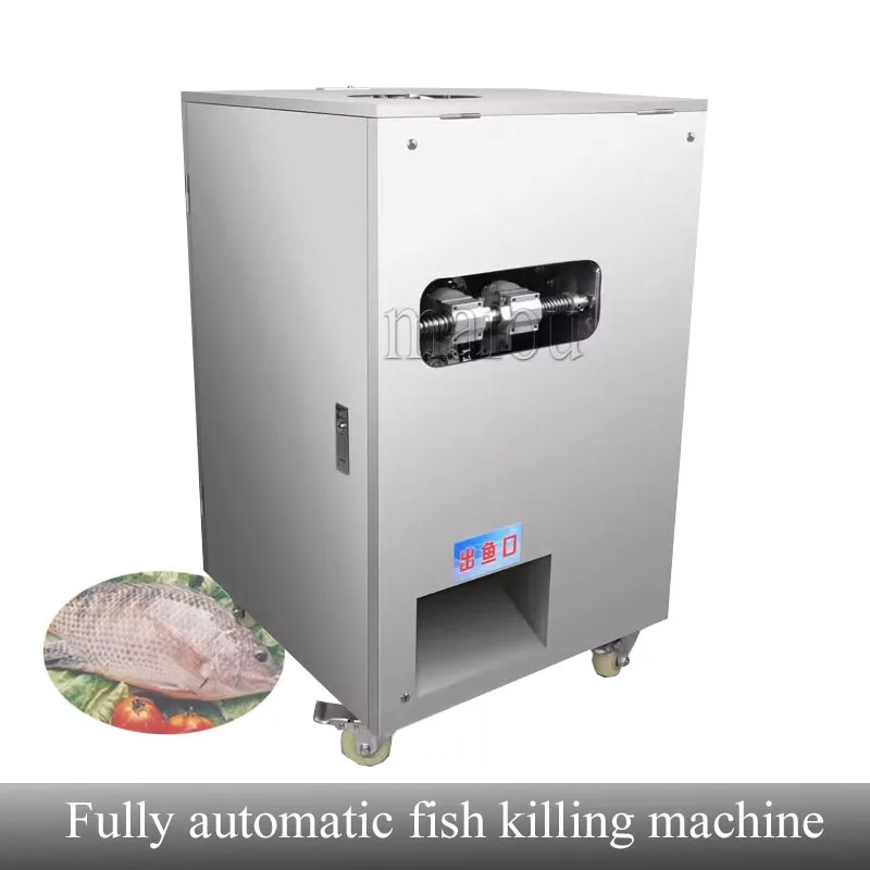 

Commercial Fish Scale Processor Open Belly Back Remove Scale Automatic Fish Cleaning Machine Scraping Fish Scale Killing Machine