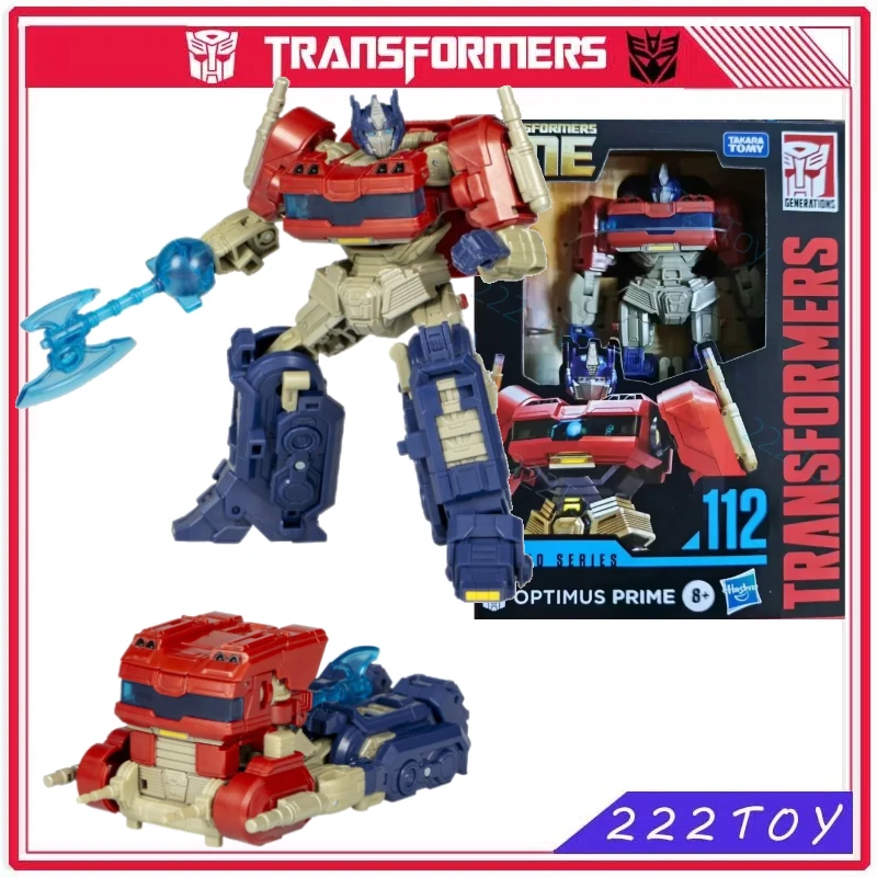 

Новые игрушки-трансформеры Studio Series Deluxe SS112 Optimus Prime, аниме-модель, фигурки героев, игрушки-роботы, коллекционные предметы, хобби, подарки