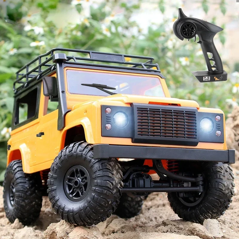 

MN90 RC Truck 1/12 Remote Control Car Climbing Off Road Buggy Electric All Terrains Racing Vehicle Model Kid Toy Christmas Gifts
