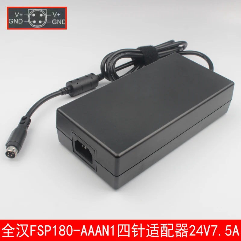 Para adaptador de alimentação FSP 180-AAAN1 19V 9,47A / 24V 7,5A fonte de quatro pinos