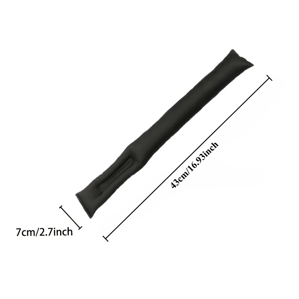 Car Seat Gap Filler Universal Soft Car Styling Padding Leather Leak Pads Plug Spacer Car Interior Decorative Accessories Filling