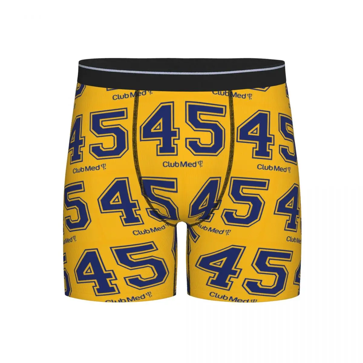 

Длинные трусы-боксеры, шорты номер 45, клубные средние трусики, мужское мягкое нижнее белье для мужчин, подарки бойфренду