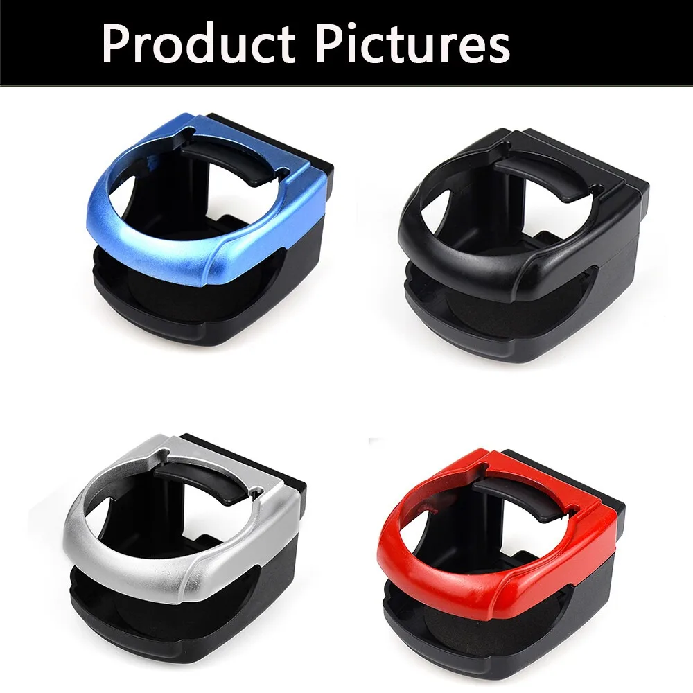 Car Universal Air Outlet Water Cups Holder Stabilize Convenient Beverage Storage Easy To Install For Coffee Drink Water Bottles