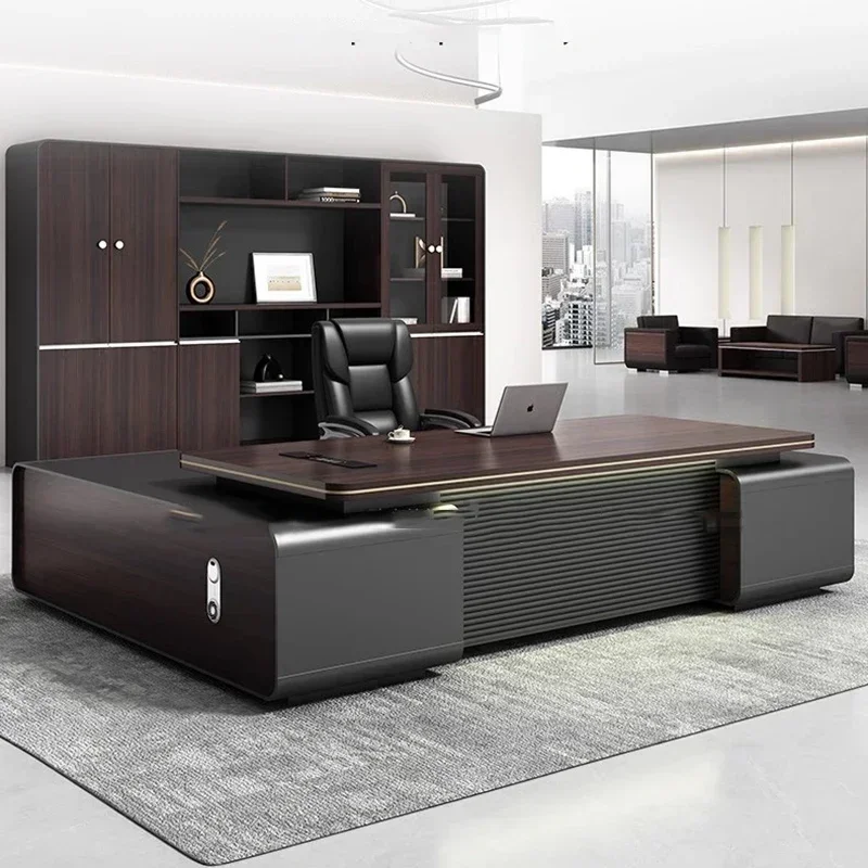 

Электрический стол Executive Elite — встроенная док-станция, кабель, современный дизайн, игровая рабочая настройка Escritorio Eursotivo Furniture