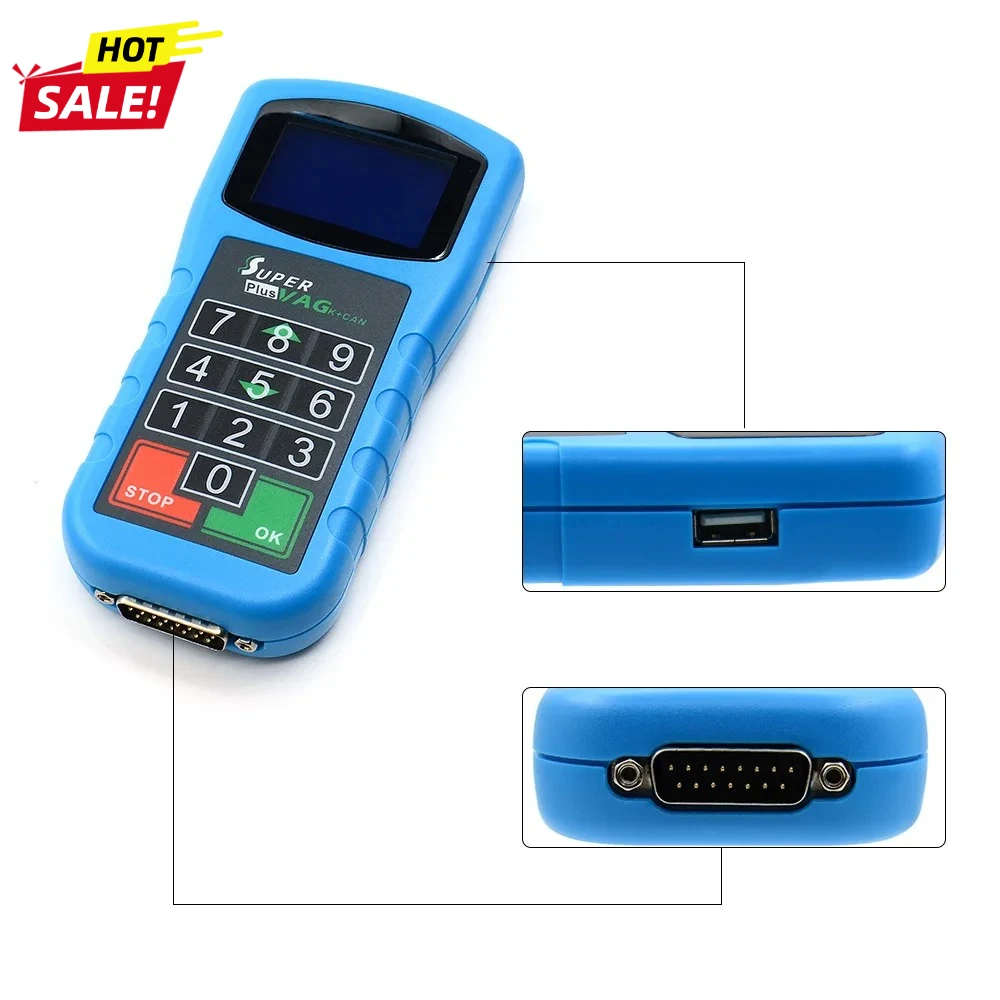 2026 NEW Super For Vag K Can Plus 2.0 OBD2 Car Diagnostic Tool With Pin Code Reader & Key Programmer Programming Machine