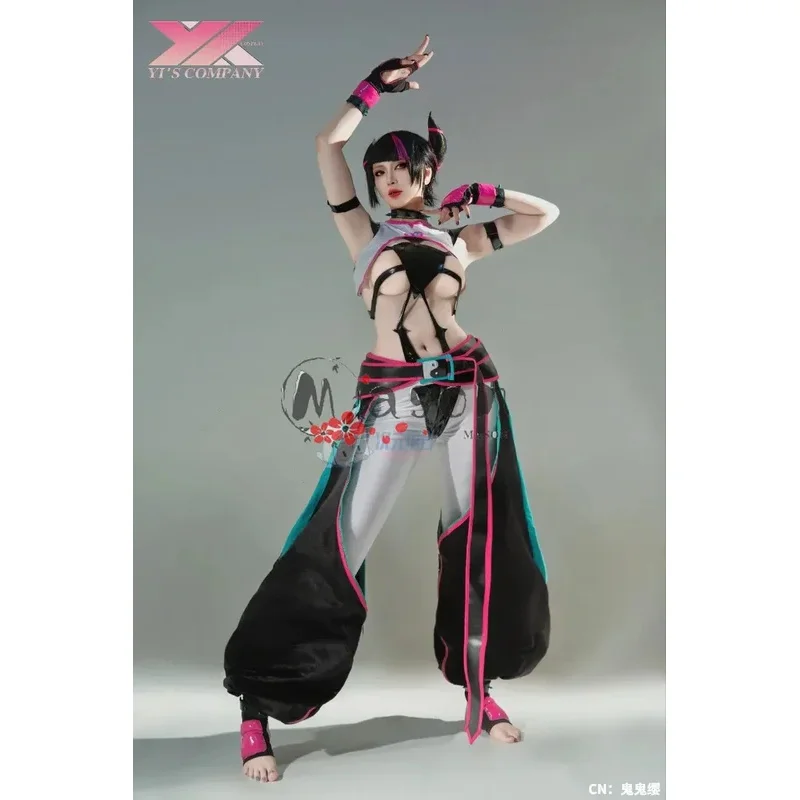 

Игры аниме новый уличный истребитель Cos костюмы Han Juri косплей персонаж униформа одежда для выступлений Хэллоуин карнавальная стоимость