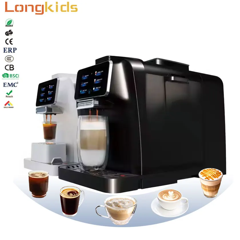 

Bean To Cup Automatic Coffee Machine Commercial Fully Automatic Coffee & Tea Machine Automatic Coffee Maker Machine With Grinder