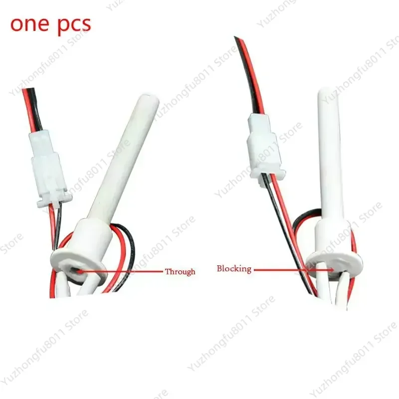 for 220V 350W Stove Ignitor Ceramic Heating Tube Spark Plug for Pellet Stove 11.5x6x100mm Replacement Part