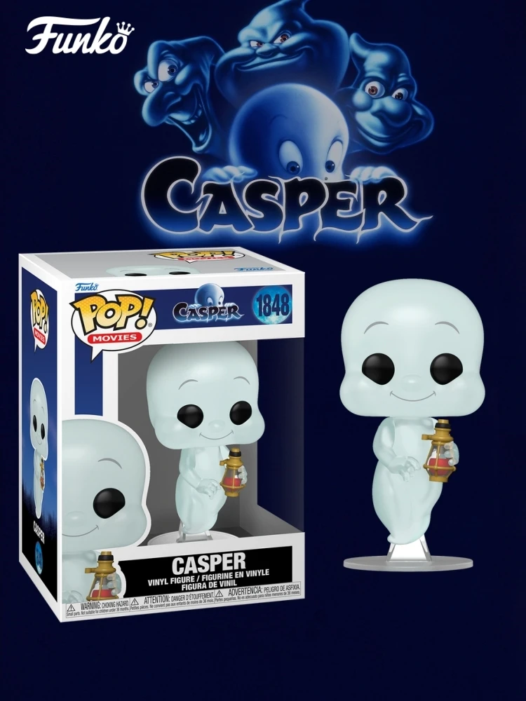 Funko Pop Casper Kat Harvey Figuras (30o Aniversario) Casper the Friendly Ghost Funko Pop Figura de Vinilo Modelo de Edición Limitada para