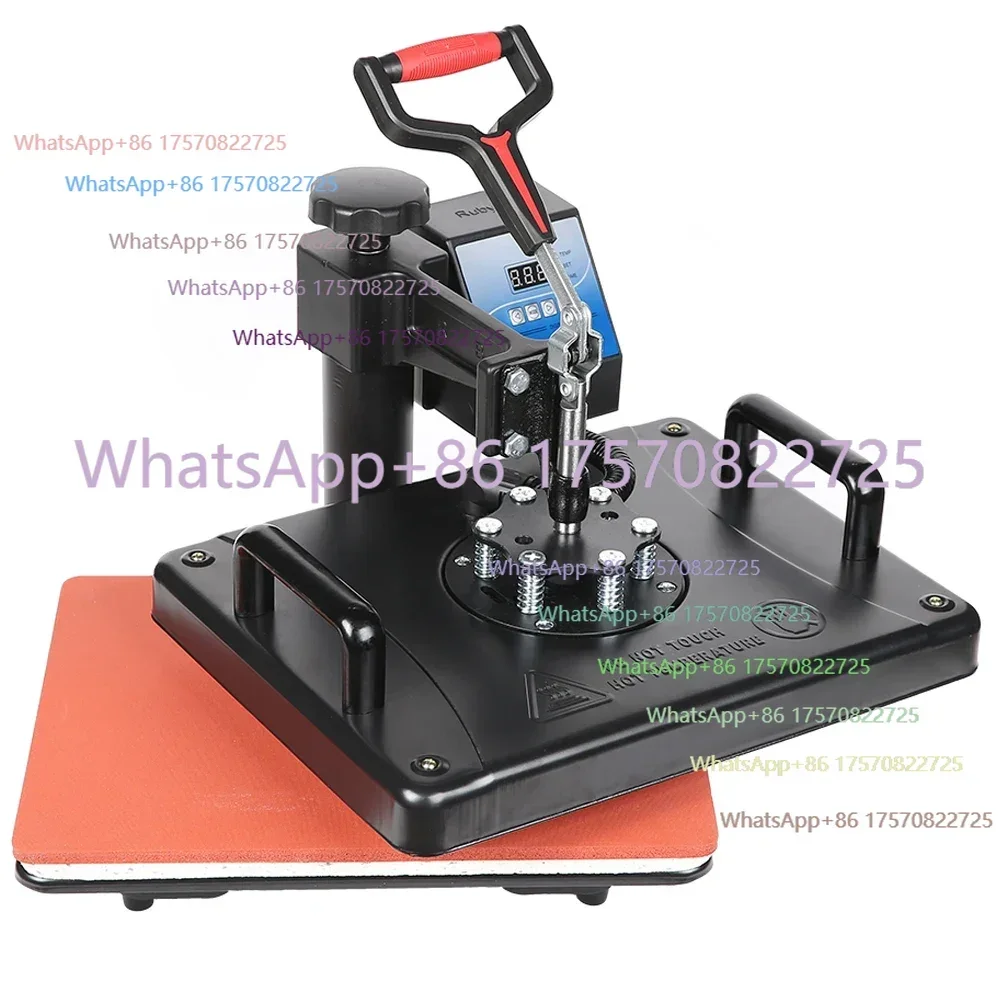 Clara Tools Store5 in 1 T-shirT Heat Press Machine Sublimation Heat Press Machine for Mug Hat Plate Case Puzzle Key Chain Printi