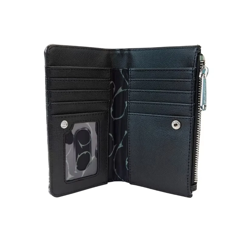 กระเป๋าสตางค์ดิสนีย์ ไนท์แมร์ บีฟอร์ คริสต์มาส น่ารัก กระเป๋าสตางค์แบบหนีบเงินลายฮาโลวีน กระเป๋าใส่บัตรการ์ตูนสำหรับเด็ก ของขวัญเทศกาลสำหรับเด็กชายและเด็กหญิง