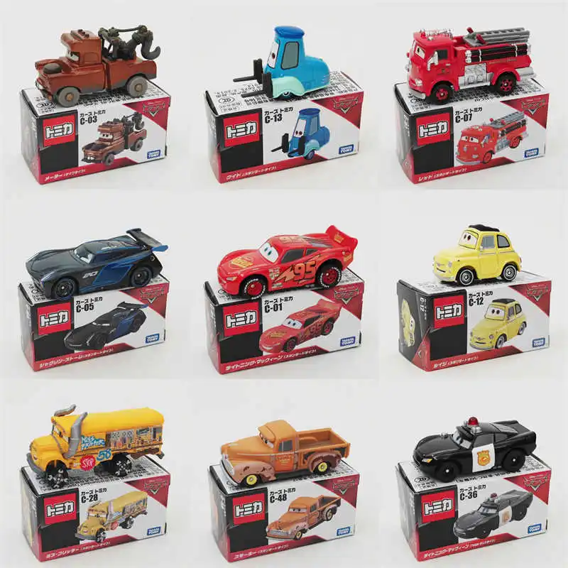 

Новая модель Takara Tomy Tomica Disney Mcqueen Pixar Cars Century, игрушки, литая под давлением миниатюрная шкала, игра, гоночный автомобиль, модель автомобиля, подарок