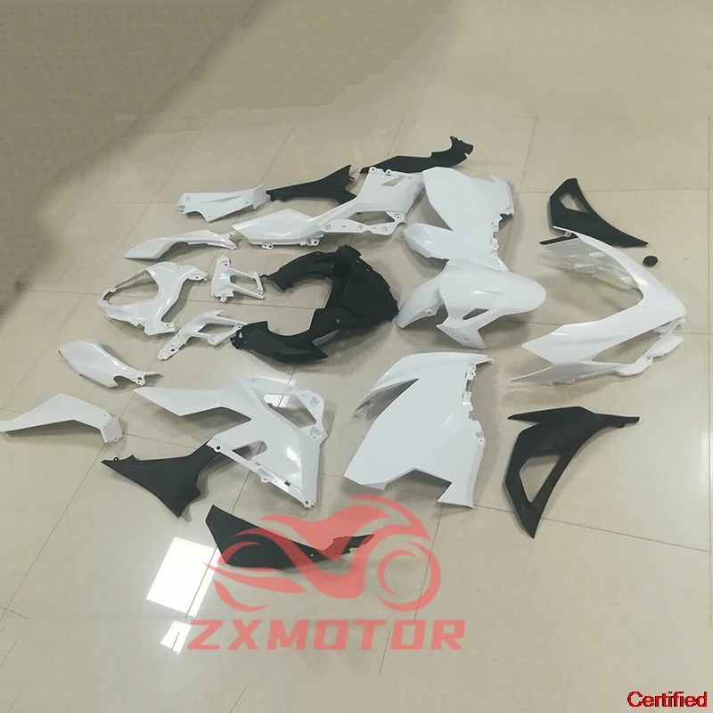 

Обтекатели для Kawasaki Ninja 400 2018 2019 2020 2021, пирме, неокрашенный необработанный комплект обтекателей из АБС-пластика 18 19 20 21