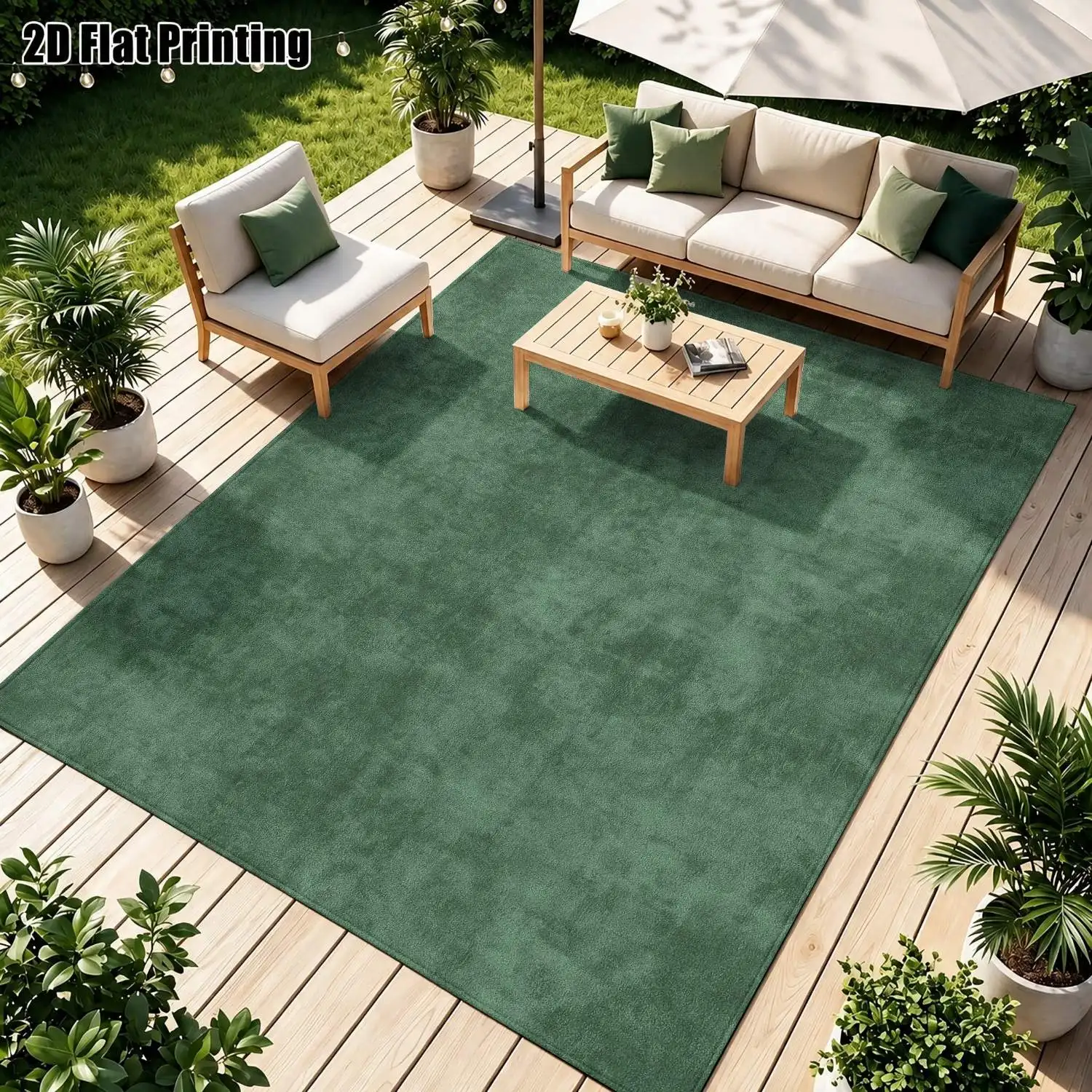 1Pc 2D Printed Carpet: Dark Green Abstract Texture, Nordic/Instagram/Modern Minimalist/European/Vintage Geometric Style, Home Decor Floor Mat, Multi-Size, Machine Washable, for Entrance, Dining, Foyer, Bedroom, Study, Living Room