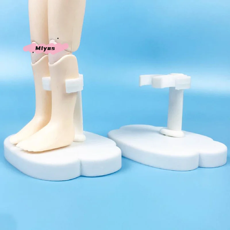 5 pz/set supporto per espositore per bambola in plastica 17 cm espositore per supporto per gamba in scala 1/6 per accessori per bambole