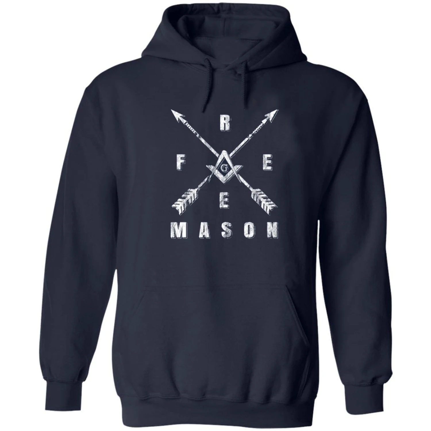 Freemason Fraternal Square & Compass Masonic Pullover Hoodie 100% Cotton Comfortable Casual Mens Sweatshirt Fashion Streetwear