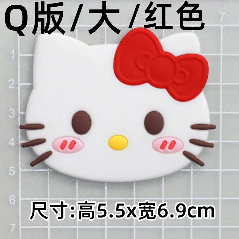 New Hello Kitty Shoe Accessories for Clogs Classic Cartoon Sandals Indoor Slippers JIBBITZ  Birthday Gift Creative Party Gift image 6