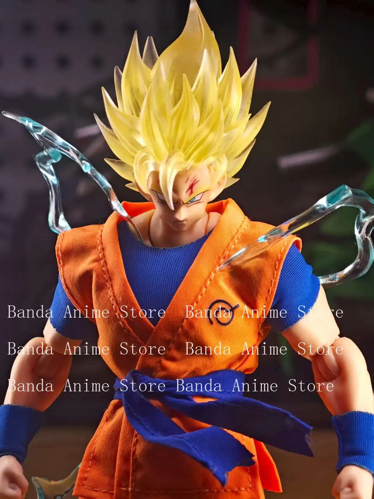 Dragon Ball Shf Series Figures Son Goku Daoist Robe Orange Blue Uniforms Training Suit Clothes Accessories Gift Toys In Stock - view 3