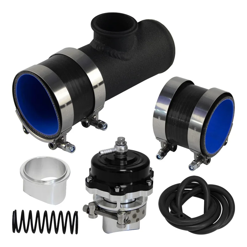 

Турбо продувочный клапан 76 мм * 150 мм, 50 мм, 35 фунтов на квадратный дюйм, адаптер BOV, зажим и фланцевая труба с наружным диаметром 2,75 дюйма