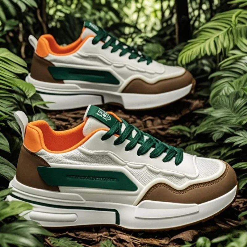 أحذية رجالي جديدة كبيرة الحجم موضة سميكة سوليد أحذية رياضية غير رسمية أحذية رياضية رجالية في الهواء الطلق الجري فاسق أحذية رجالية المتسكعون