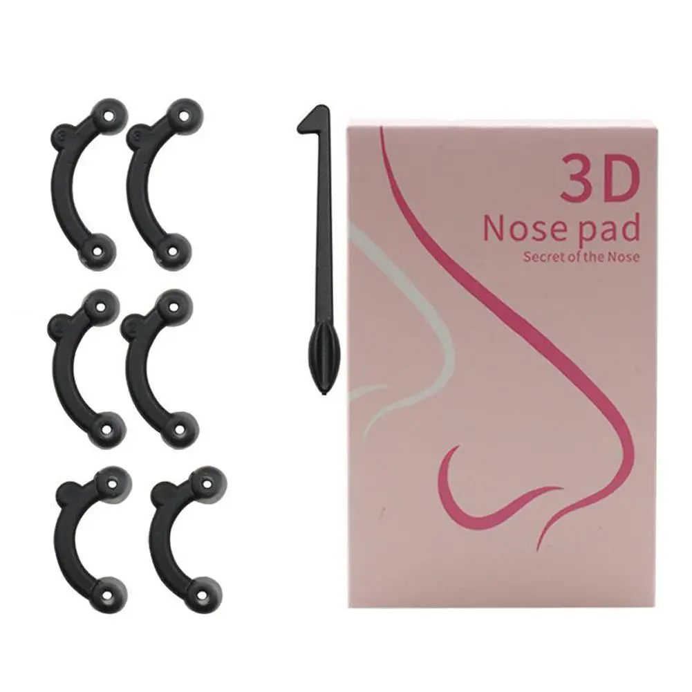 3 Sizes In 1 Nose Up Lifting Shaping Clip Nose Reshaper Face Tool Corrector Kit O7K0