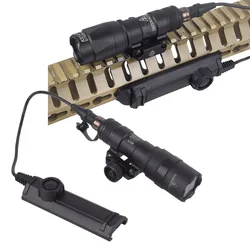 SureFire M300 M300B M300C Airsoft Tactical Flashlight Hunting Scout Torch LED Light With Button Remote Switch