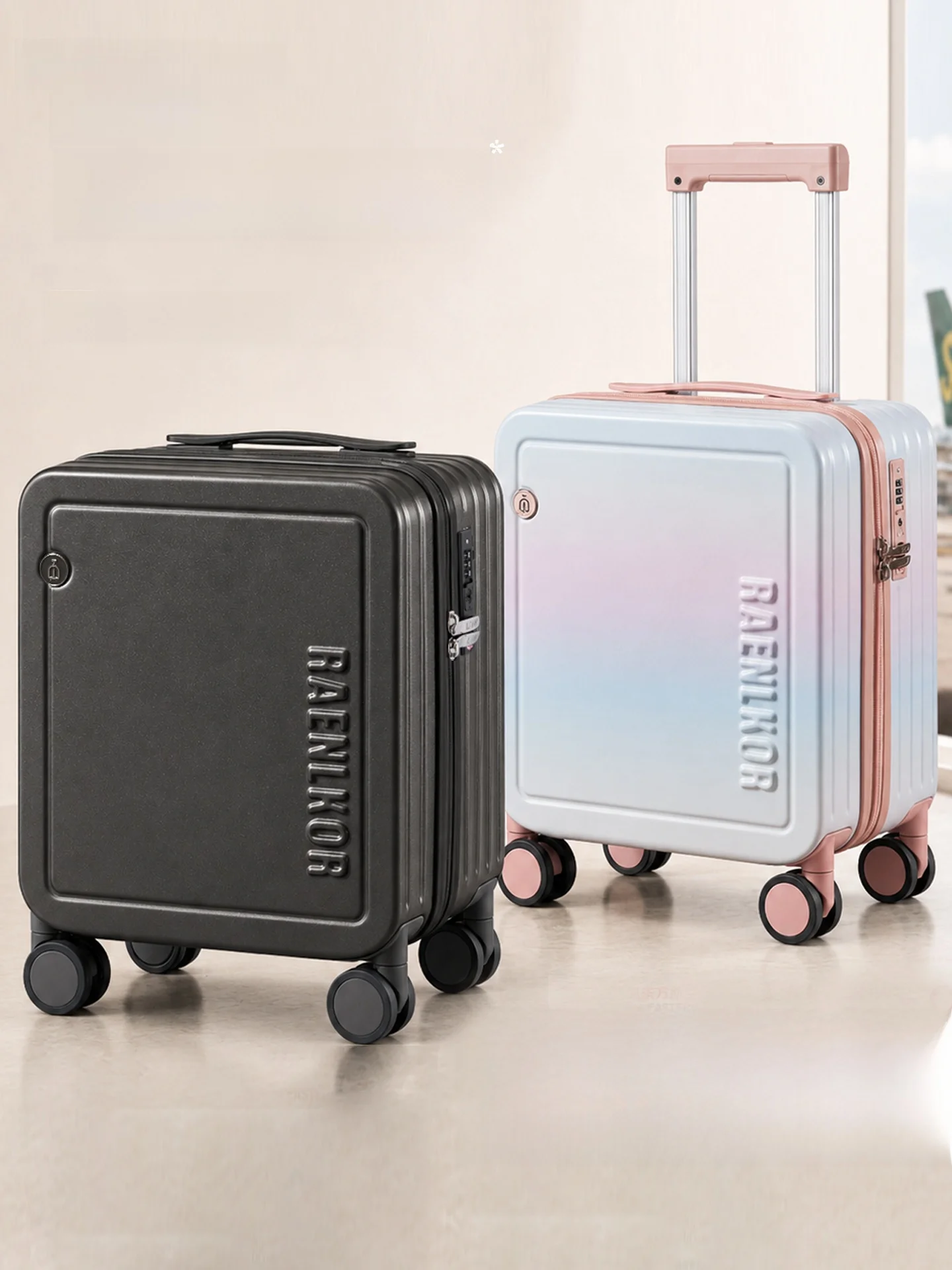 raenlkor-春秋航空旅行荷物-20x30x40cm-チェックイン無料-4-インチ搭乗機内持ち込み-2026-新しいプルロッドソフトバッグ