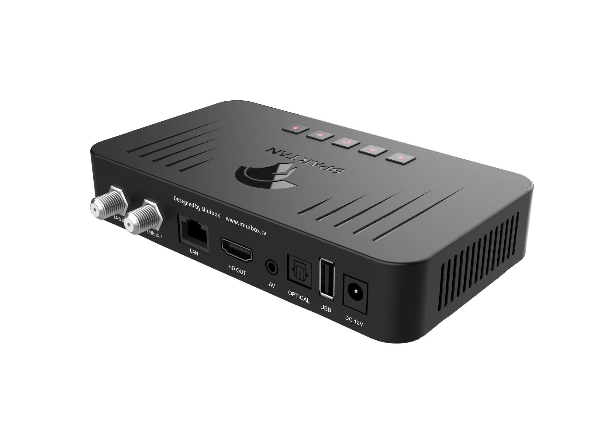 Miuibox Spartan DVB-S2 Satellite Receiver with IKS and SKS H.265 Receptor Miuibox Spartan