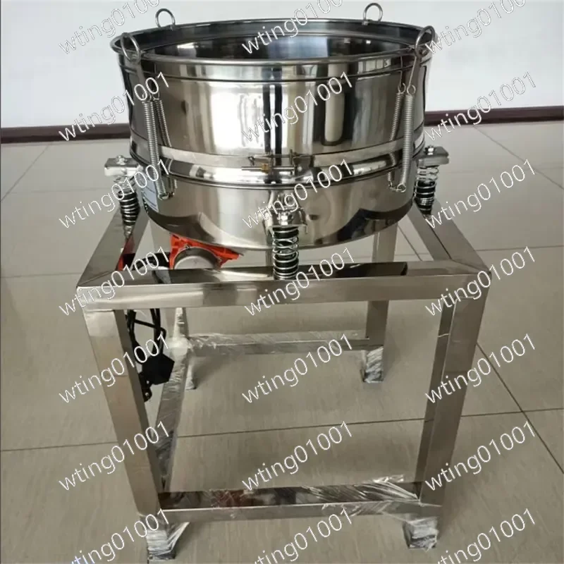 for 40cm Vibration Screen Powder Vibrating Machine Stainless Steel Screening Machine Electric Flour Screen 110V