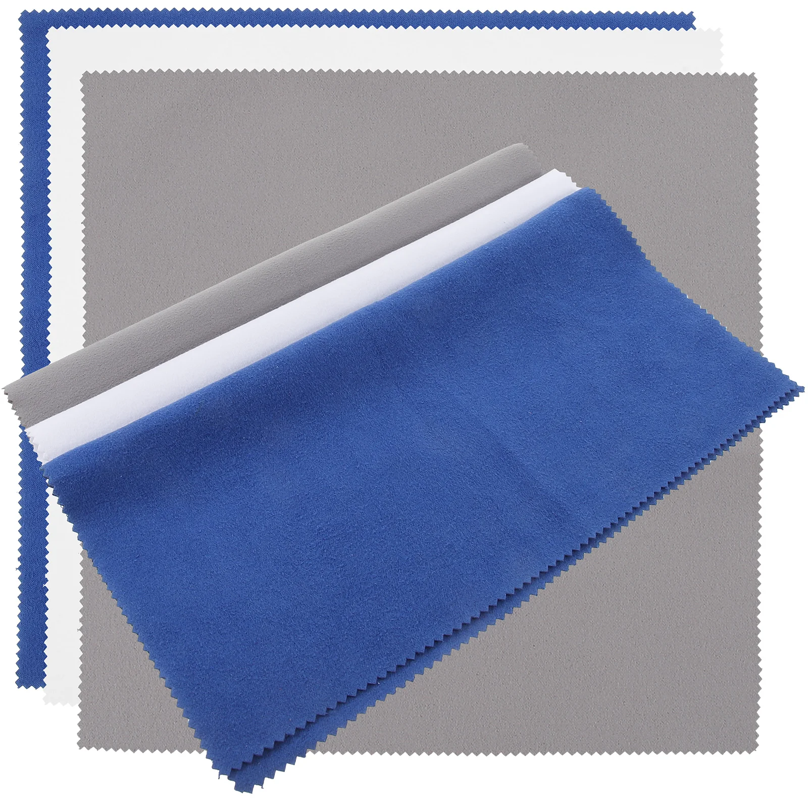 

6 Pcs Guitar Clarinet Cleaning Cloth Microfiber Polishing Cloths Dust Dusting for