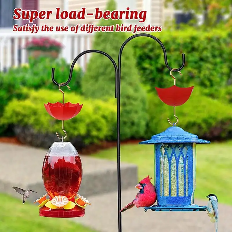 Ant Moat Hooks Flower Shape Hummingbird And Oriole Feeder Ant Guard Feeder Accessory Hooks For Hummingbird & Oriole Feeders