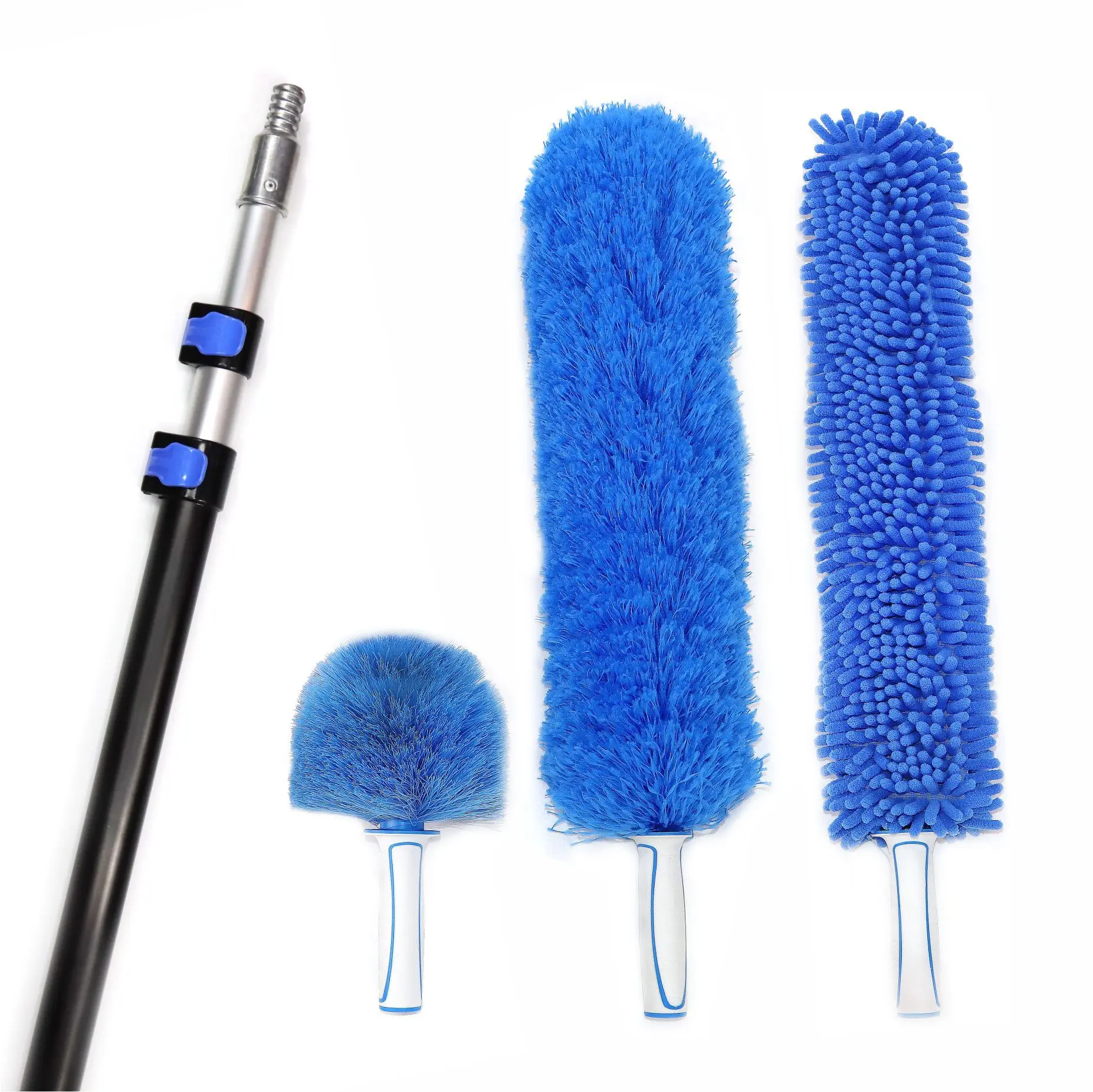 

Cross-border special supply, one long head can replace Chenier super fiber dust duster 3.6 meters upgraded feather duster