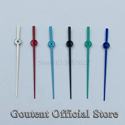 Goutent Black Silver Blue Red Second Watch Hands Fit ETA 2836 2824 DG2813 3804 Miyota8215 821A NH35 NH36 Movement