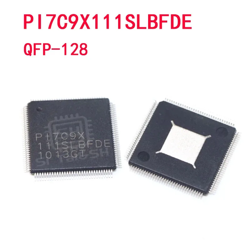 

1pc PI7C9X111SLBFDE Microcontrol Chip - PI7C9X Series, 32-bit MCU, LQFP128 Package