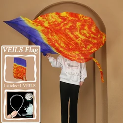 New arrival Porphetic Praise Dance Worship Flex Flags 67X44