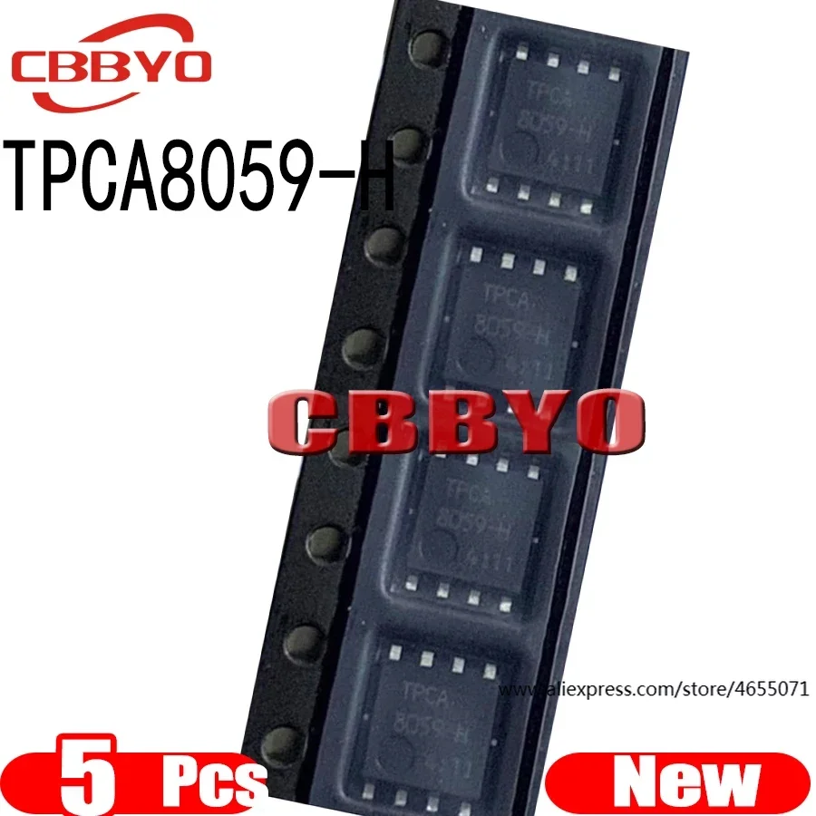 (5piece)100% New TPCA8059-H 8059-H TPCA8059 TPCA8059H QFN-8 Chipset