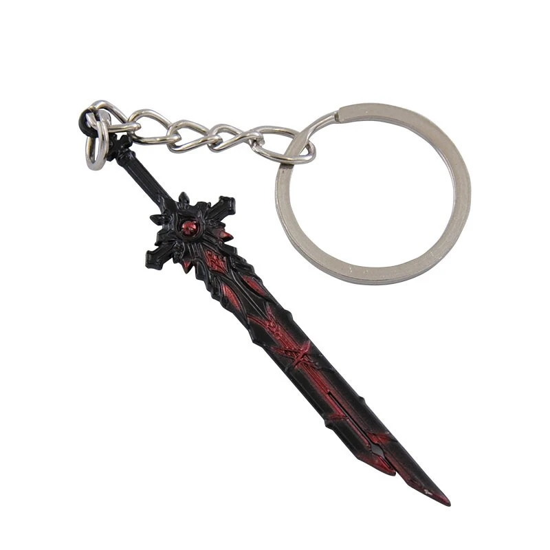 原神インパクトゲームキーホルダー狼の墓石レッドホーンストーンスレッシャー電光吸収アクイラファボニア合金ナイフ剣おもちゃ