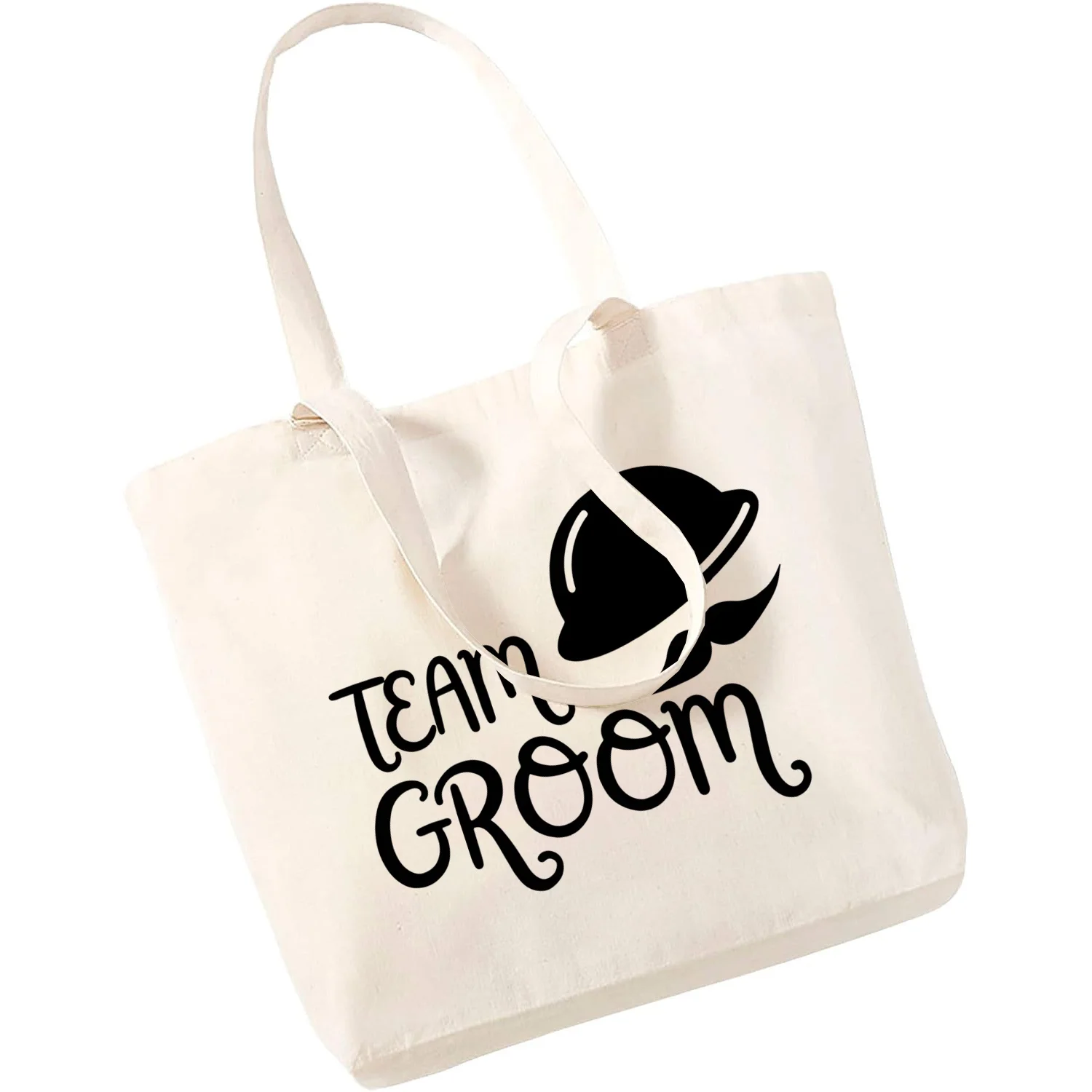 Team Groon Single Party Design Shoulder Canvas Bags Large Capacity College Harajuku Handbag Women Bag Shopping Bag