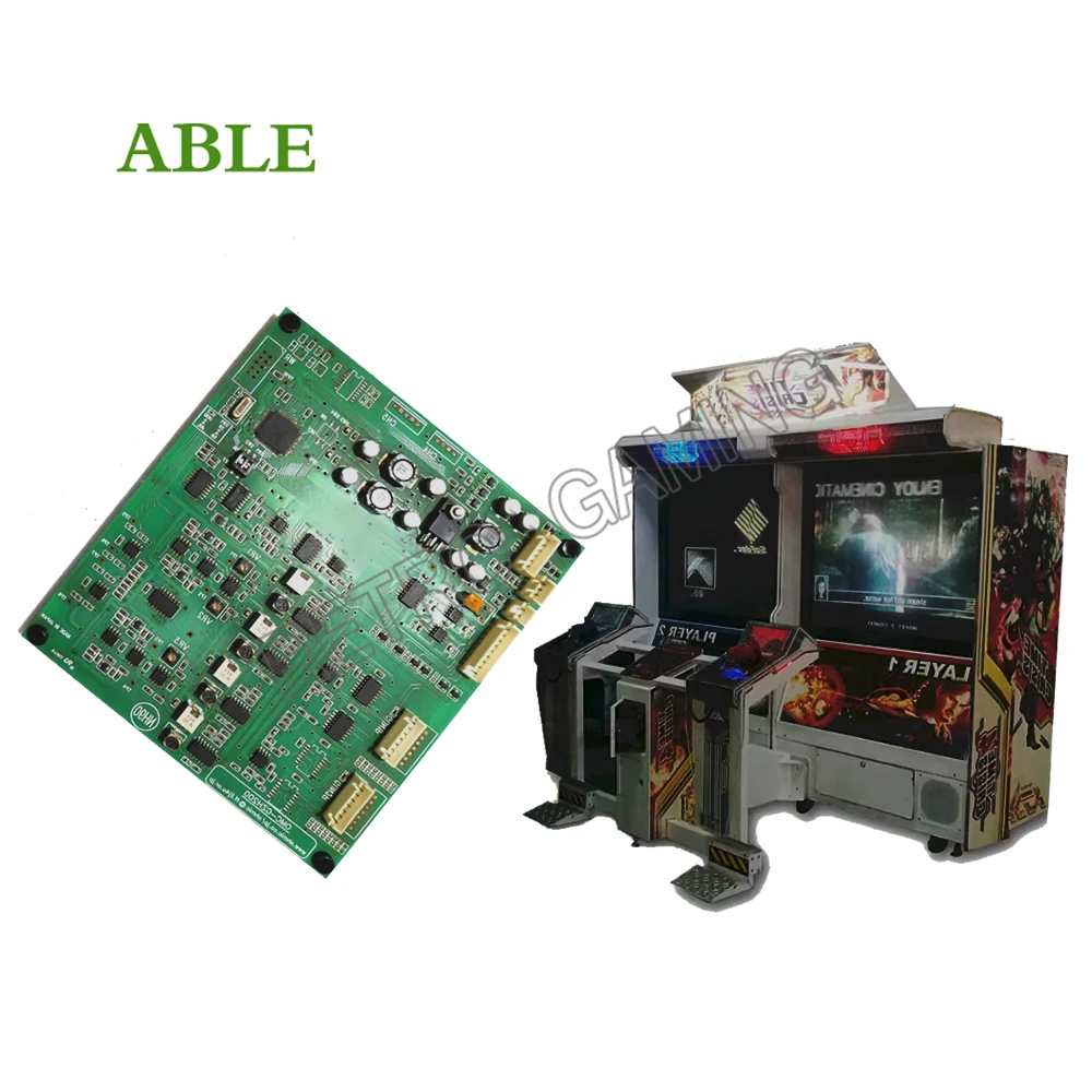 

The House of Dead Rambo Gun IO Shooting Game Emulator Arcade Retro Video Gun Shot Game Parts