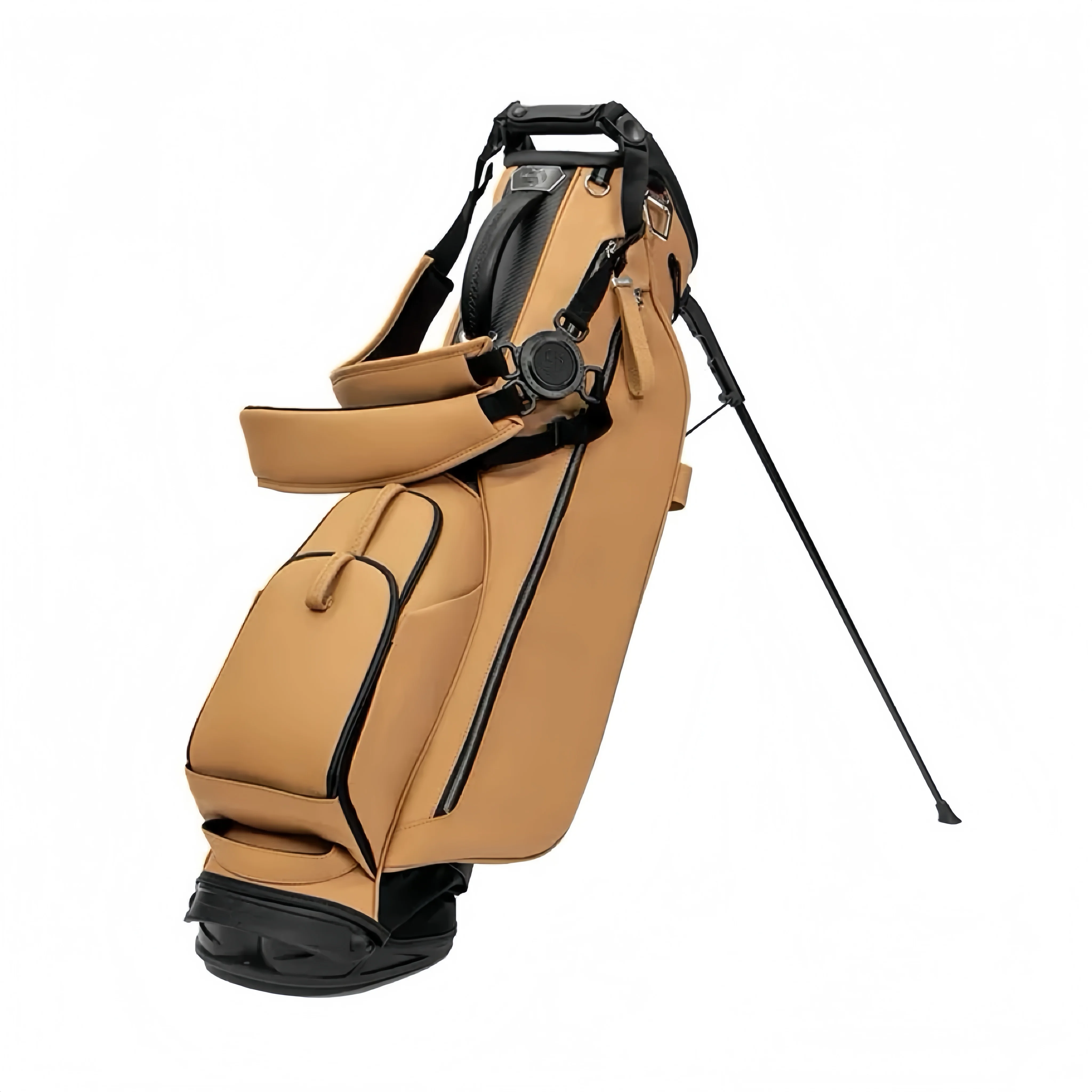 

Old Money High-end High Quality Golf Bag 7.5 Inch Lightweight Stand Bag Carbon Fiber Wear-resistant Golf Bag for Men and Women