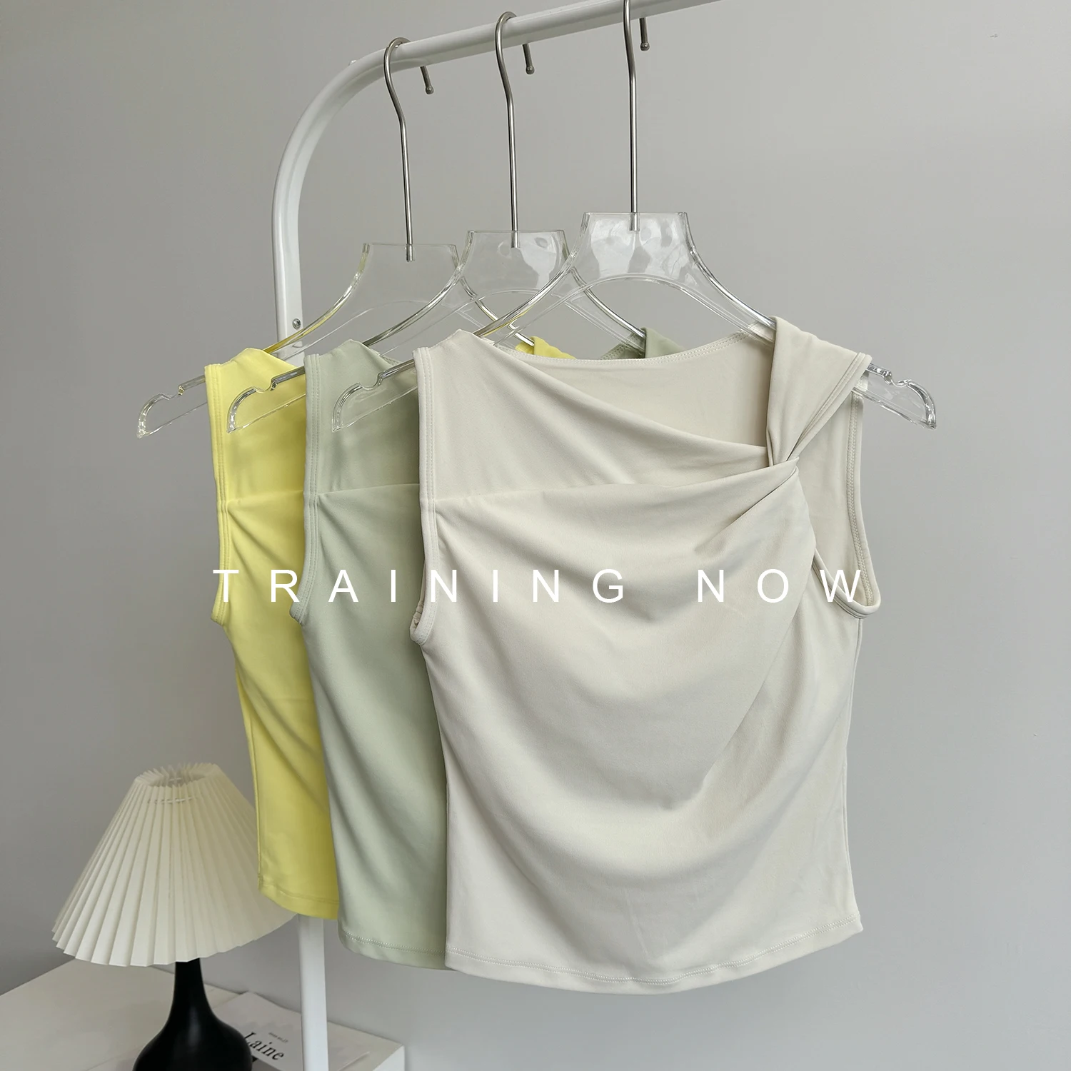 

High-value sports vest women's summer integrated running shock-proof bra covering the side breasts yoga fitness quick-drying top