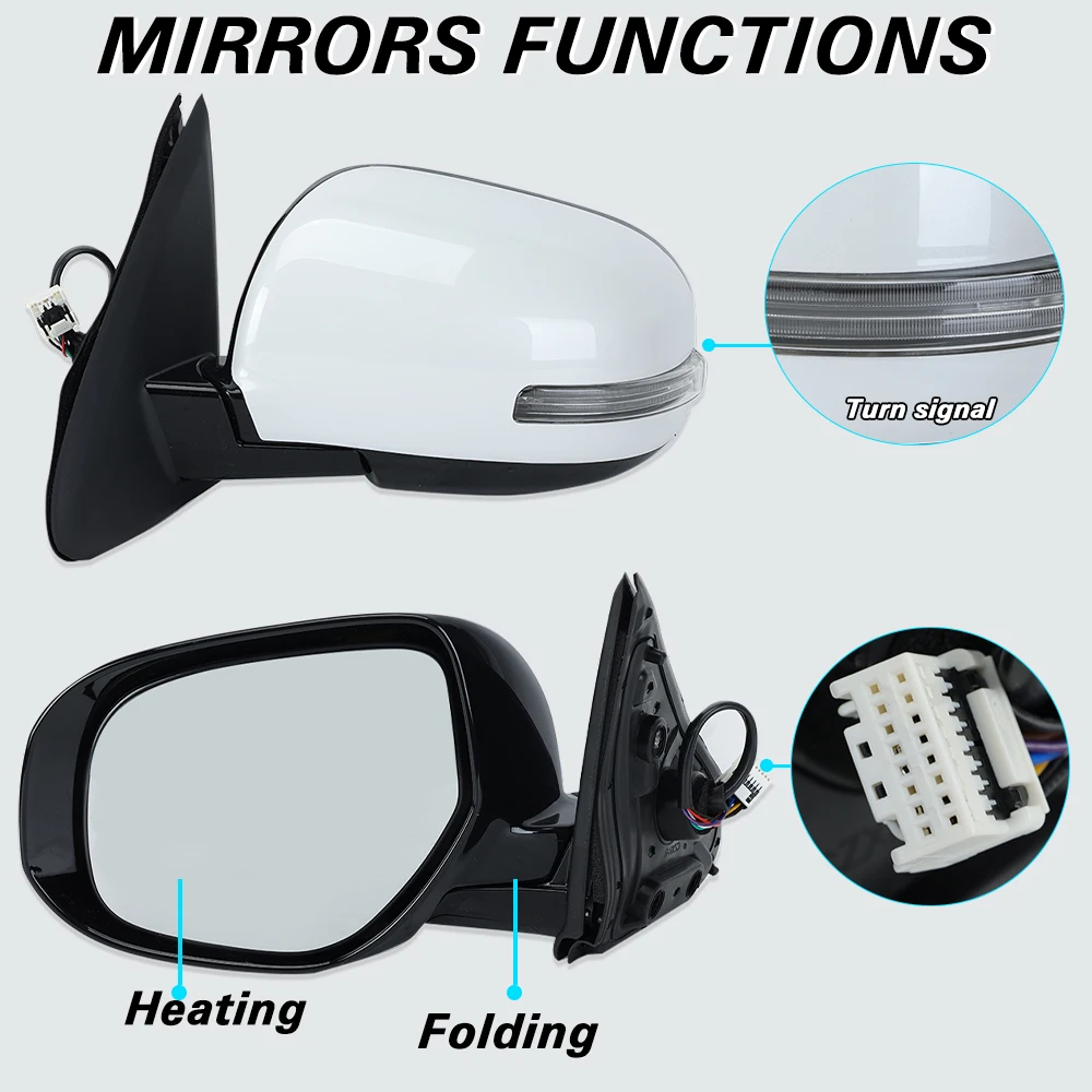 9PIN Mirror for Mitsubishi Outlander 2013-2020