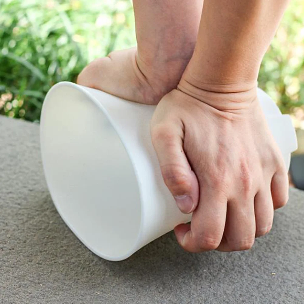 

6pcs Root Control Basin Flowerpots Rounded Plastic Plant Containers Succulents Orchids Scindapsus Gardening Home