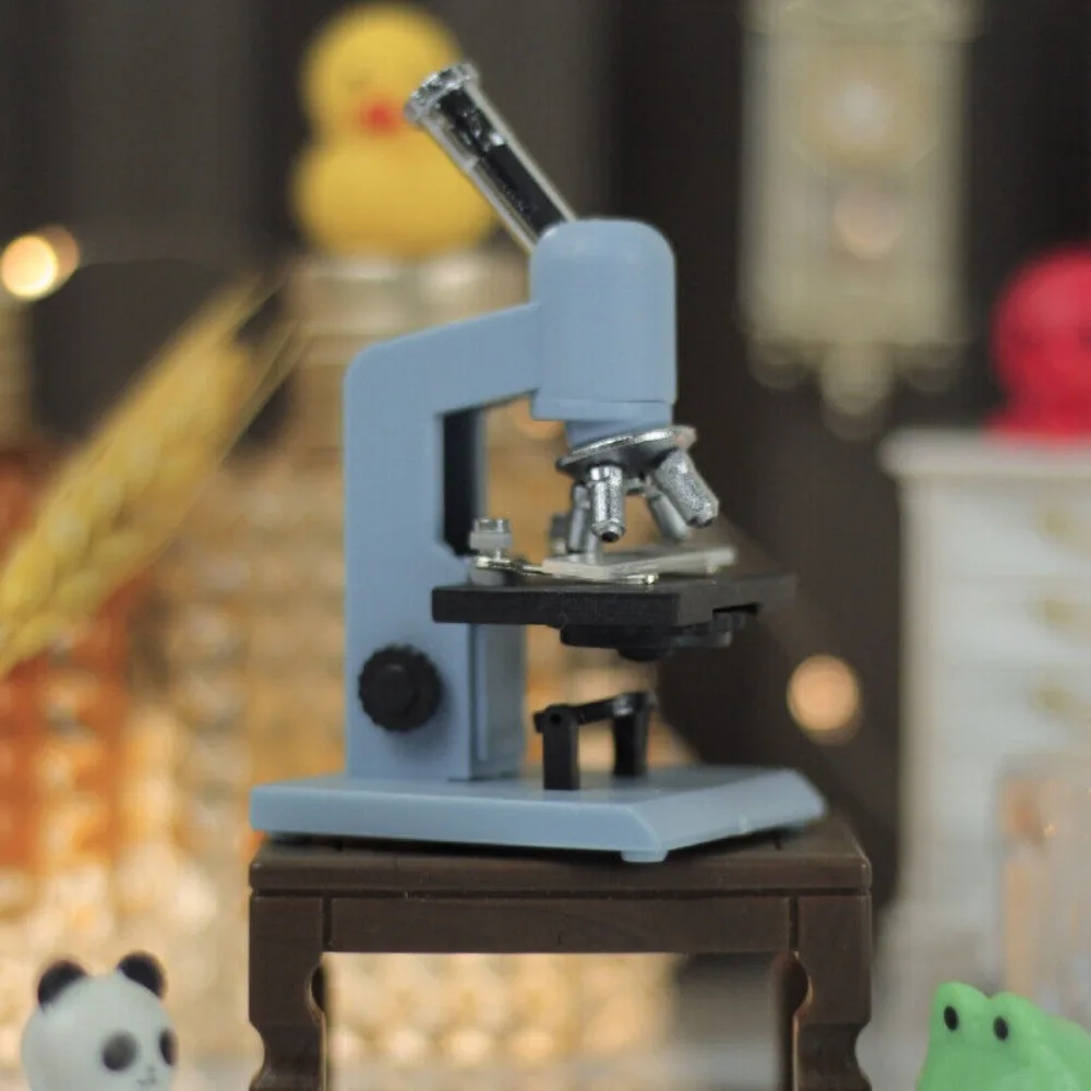 Mini Microscope Simulation Mini  Mother Garden Micro Model Miniature Ornaments